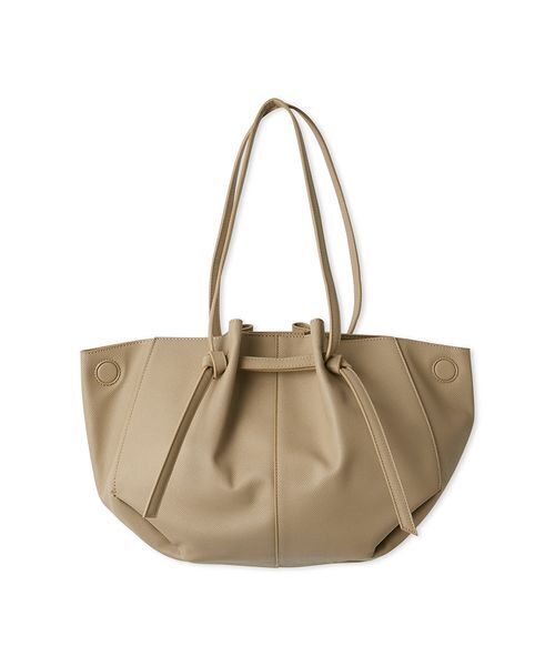 FRAY I.D（フレイアイディー）の「ベルトデザイントートバッグ（トートバッグ・レディース・ベージュ/ブラウン/ブラック・F）」の6枚目の写真