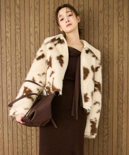 FRAY I.D（フレイアイディー）の「ベルトデザイントートバッグ（トートバッグ・レディース・ベージュ/ブラウン/ブラック・F）」の3枚目の写真