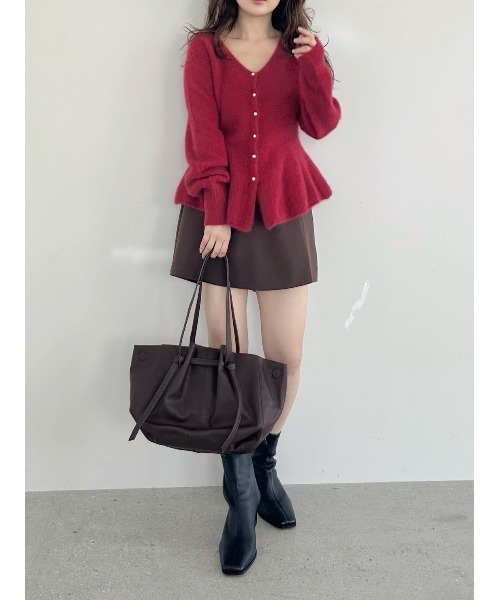 FRAY I.D（フレイアイディー）の「ベルトデザイントートバッグ（トートバッグ・レディース・ベージュ/ブラウン/ブラック・F）」の15枚目の写真