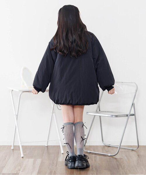 algy（アルジー）の「【あったか】モンスターコート（ダウンジャケット/コート・キッズ・ブラック/アイボリー・XX-SMALL/X-SMALL/SMALL/MEDIUM）」の19枚目の写真