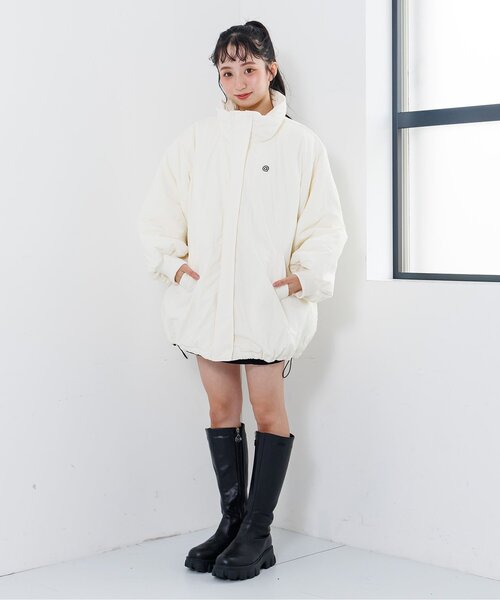 algy（アルジー）の「【あったか】モンスターコート（ダウンジャケット/コート・キッズ・ブラック/アイボリー・XX-SMALL/X-SMALL/SMALL/MEDIUM）」の18枚目の写真