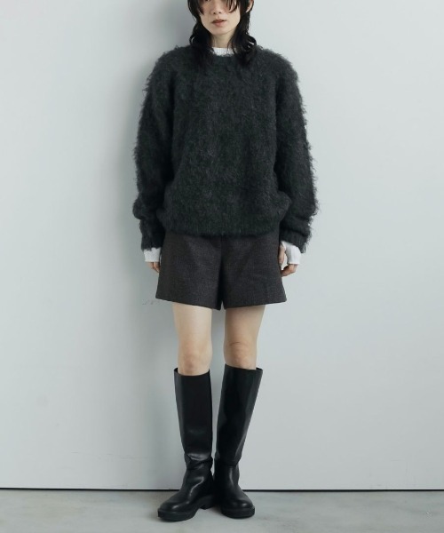 anuke Herringbone Short Pants 62520728（その他パンツ）｜anuke