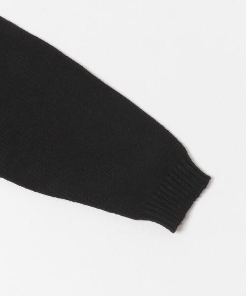 FORK&SPOON（フォークアンドスプーン）の「FORK&SPOON　コットンウールVネックニット（ニット/セーター・メンズ・ブラック/グレー系その他・4/5）」の10枚目の写真