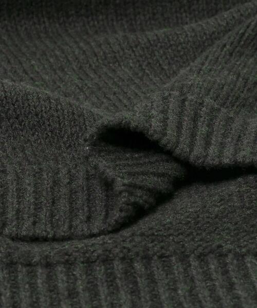 FORK&SPOON（フォークアンドスプーン）の「FORK&SPOON　コットンウールVネックニット（ニット/セーター・メンズ・ブラック/グレー系その他・4/5）」の21枚目の写真