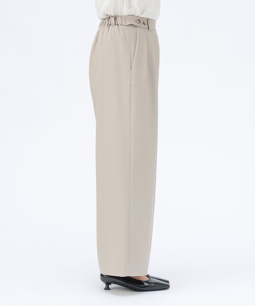 BEAMS HEART(ビームスハート)の「【セレモニー・ハレの日】アジャスト ワイドパンツ(セットアップ対応)(スラックス・レディース・グレー/ブラウン系その他2/ブラック・FREE)」の22枚目の写真