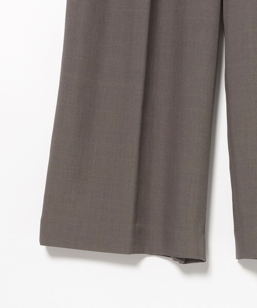 BEAMS HEART(ビームスハート)の「【セレモニー・ハレの日】アジャスト ワイドパンツ(セットアップ対応)(スラックス・レディース・グレー/ブラウン系その他2/ブラック・FREE)」の16枚目の写真