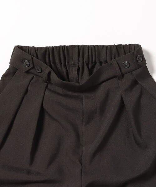 BEAMS HEART(ビームスハート)の「【セレモニー・ハレの日】アジャスト ワイドパンツ(セットアップ対応)(スラックス・レディース・グレー/ブラウン系その他2/ブラック・FREE)」の10枚目の写真