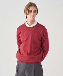 JOHN SMEDLEY｜ジョン スメドレーのニット/セーター（レッド/赤色系