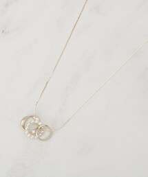 SHOO・LA・RUE | フェイクパールミニリングネックレス(ネックレス)