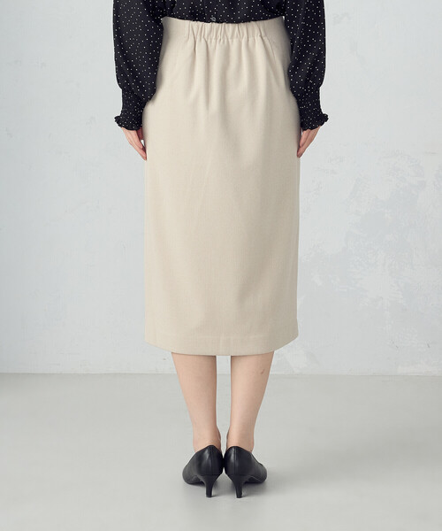 COMME CA ISM（コムサイズム）の「フラノ調ジャージータイトスカート（スカート・レディース・ライトグレー/ベージュ/ブラック・X-LARGE/LARGE/MEDIUM/SMALL/X-SMALL）」の18枚目の写真