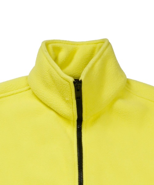 MSGM(エムエスジーエム)の「ハイネック テディフリースベスト(ブルゾン・レディース・ライトイエロー・38)」の3枚目の写真
