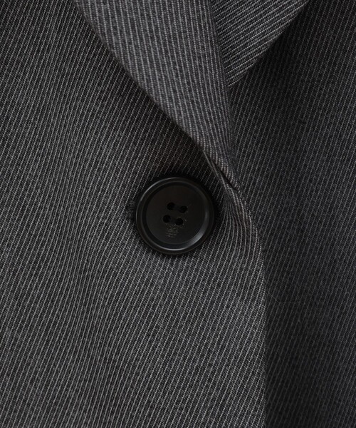 CLANE(クラネ)の「【CLANE/クラネ】2WAY TAILORED OVER JACKET/2WAYテーラードオーバージャケット(テーラードジャケット・レディース・グレー・1)」の8枚目の写真
