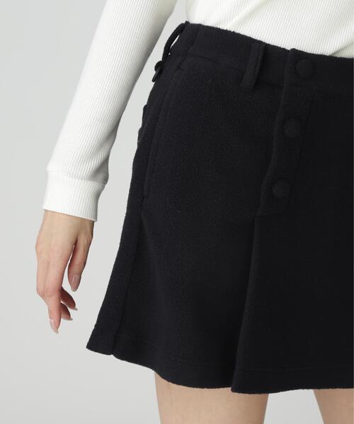 PEARLY GATES(パーリーゲイツ)の「【PEARLY GATES】フリース片面起毛スカート(スカート・レディース・ネイビー・SMALL/MEDIUM/LARGE)」の5枚目の写真