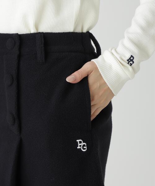 PEARLY GATES(パーリーゲイツ)の「【PEARLY GATES】フリース片面起毛スカート(スカート・レディース・ネイビー・SMALL/MEDIUM/LARGE)」の6枚目の写真