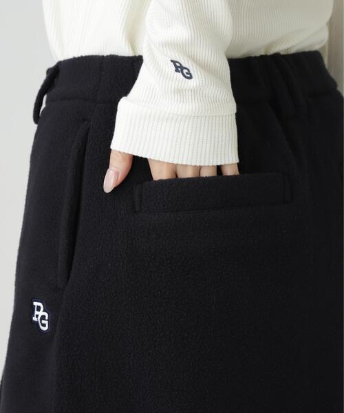 PEARLY GATES(パーリーゲイツ)の「【PEARLY GATES】フリース片面起毛スカート(スカート・レディース・ネイビー・SMALL/MEDIUM/LARGE)」の8枚目の写真