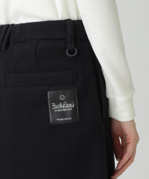PEARLY GATES(パーリーゲイツ)の「【PEARLY GATES】フリース片面起毛スカート(スカート・レディース・ネイビー・SMALL/MEDIUM/LARGE)」の9枚目の写真