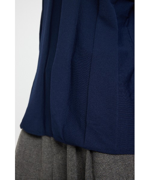 MOUSSY(マウジー)の「KNIT GAME シャツ(ニット/セーター・レディース・オフホワイト/バーガンディー/ダークネイビー・FREE)」の15枚目の写真