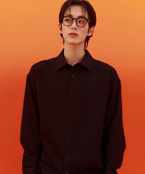 CHASECULT(チェイスカルト)の「男性ソリッドベーシックシャツ-CEZK5401B09(シャツ/ブラウス・メンズ・ライトグレー・100/105/95)」の3枚目の写真