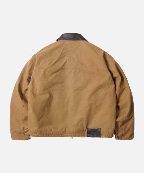 HEAVY CANVAS DESTROYED WORK JACKET _ TAN（その他アウター