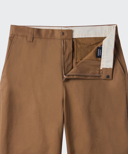 MUSINSA STANDARD（ムシンサスタンダード）の「ソリッドCPワイドチノパンツ[デザートブラウン]（その他パンツ・メンズ・その他・40/42/36/34/32/30/31/33/26/27/28/29）」の3枚目の写真