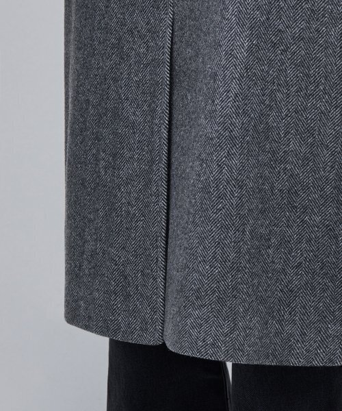 MUSINSA STANDARD（ムシンサスタンダード）の「MANTECO ヘリンボーンオーバーサイズバルマカンコート[ダークグレー]（チェスターコート・メンズ・その他・MEDIUM/LARGE/X-LARGE/XX-LARGE）」の15枚目の写真