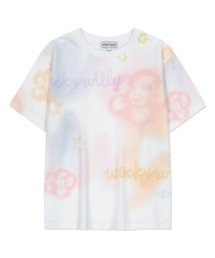 ウィメンズ全版グラフィック半袖Tシャツパターン