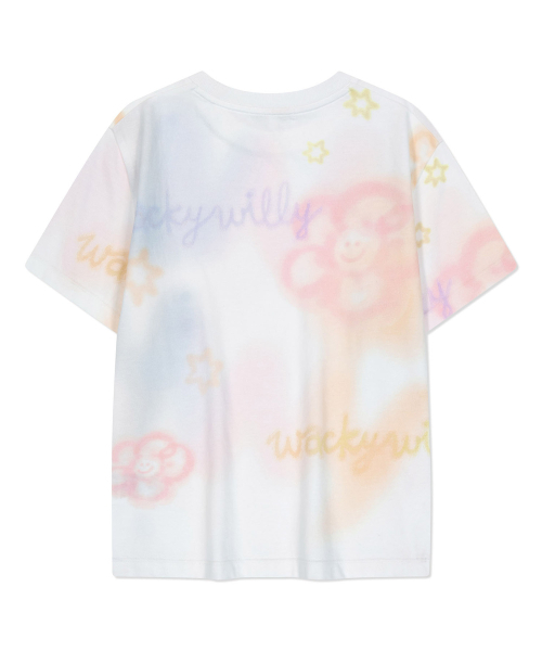 Wacky WiLLy(ワッキーウィリー)の「ウィメンズ全版グラフィック半袖Tシャツパターン(Tシャツ/カットソー・レディース・その他・SMALL/MEDIUM)」の3枚目の写真
