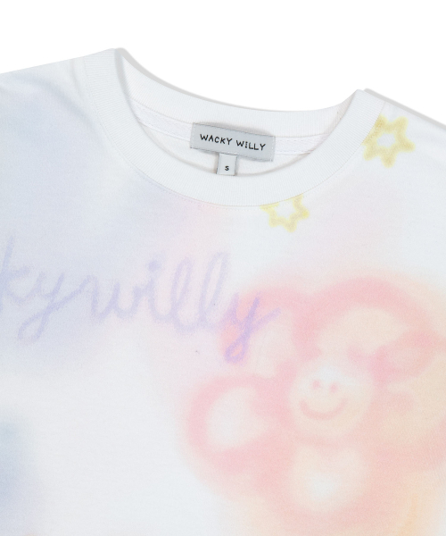 Wacky WiLLy(ワッキーウィリー)の「ウィメンズ全版グラフィック半袖Tシャツパターン(Tシャツ/カットソー・レディース・その他・SMALL/MEDIUM)」の4枚目の写真