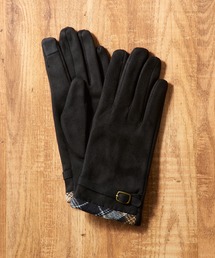 SETUP7（セットアップセブン）の「【SETUP7】フェイクスエード手袋　レディース　スマホ対応/裏ボア WINGI（手袋）」