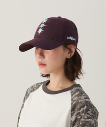 ESCAPEFROM（エスケープフロム）の「トリプルロックスター ボールキャップ パープル（キャップ）」