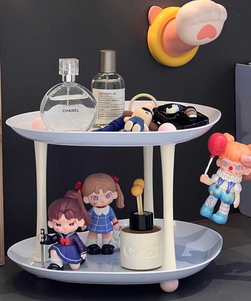Made in I（メイドインアイ）の「Heart Layer Shelf（収納グッズ・レディース・ピンク/ブルー・FREE）」の9枚目の写真