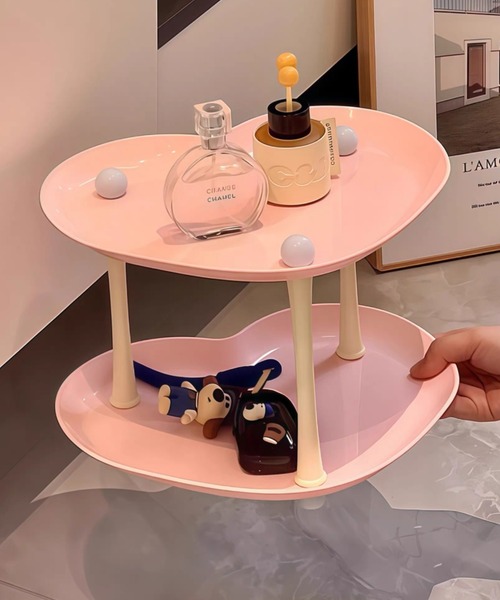 Made in I（メイドインアイ）の「Heart Layer Shelf（収納グッズ・レディース・ピンク/ブルー・FREE）」の20枚目の写真