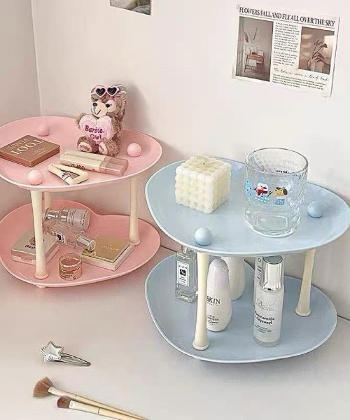 Made in I（メイドインアイ）の「Heart Layer Shelf（収納グッズ・レディース・ピンク/ブルー・FREE）」の14枚目の写真