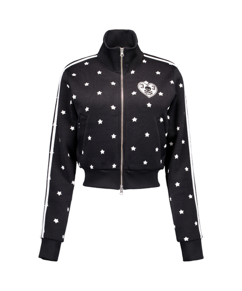SETUP-EXE(セットアップイーエックスイー)の「STAR SPORTY ZIP-UP / BLACK(ナイロンジャケット・レディース・その他・OS)」の11枚目の写真