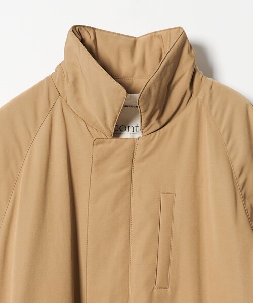 conte＞バルカラー ダウンコート（ダウンジャケット/コート）｜conte