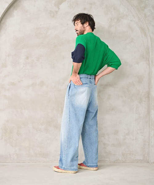 Kelen（ケレン）の「「KELEN MENS / ケレン メンズ」BELTED DENIM（その他パンツ・メンズ・ワンウォッシュ/インディゴブルー・40/38/42）」の5枚目の写真