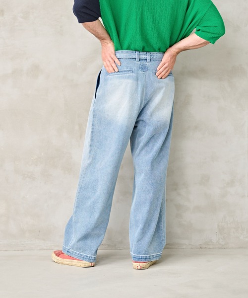 Kelen（ケレン）の「「KELEN MENS / ケレン メンズ」BELTED DENIM（その他パンツ・メンズ・ワンウォッシュ/インディゴブルー・40/38/42）」の6枚目の写真