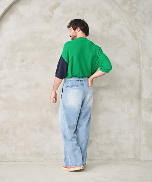 Kelen（ケレン）の「「KELEN MENS / ケレン メンズ」BELTED DENIM（その他パンツ・メンズ・ワンウォッシュ/インディゴブルー・40/38/42）」の7枚目の写真