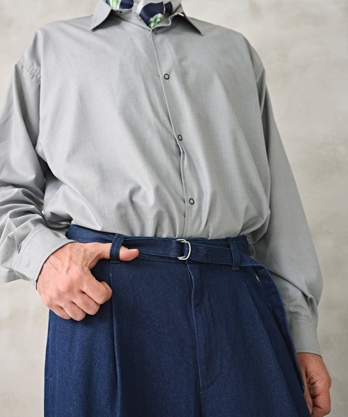 Kelen（ケレン）の「「KELEN MENS / ケレン メンズ」BELTED DENIM（その他パンツ・メンズ・ワンウォッシュ/インディゴブルー・40/38/42）」の9枚目の写真