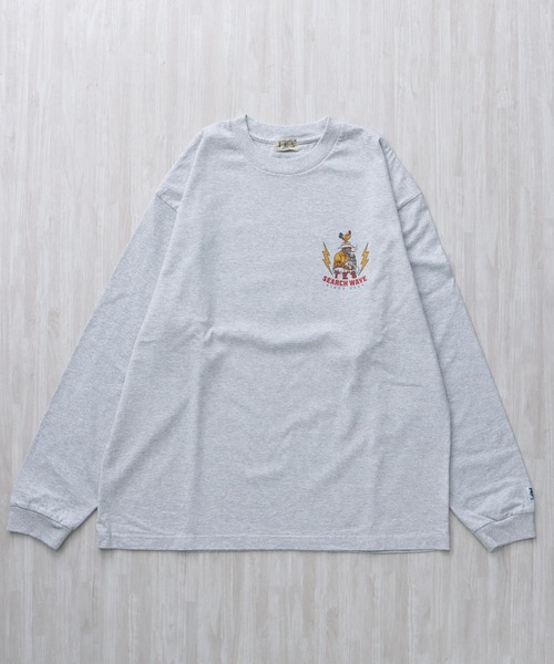 The Endless Summer(エンドレスサマー)の「TES HURRICANE SUFER LONG SLEEVE T-SHIRT / ロンT(Tシャツ/カットソー・メンズ・ホワイト/サックスブルー/グレー・SMALL/MEDIUM/LARGE/X-LARGE/XX-LARGE)」の10枚目の写真