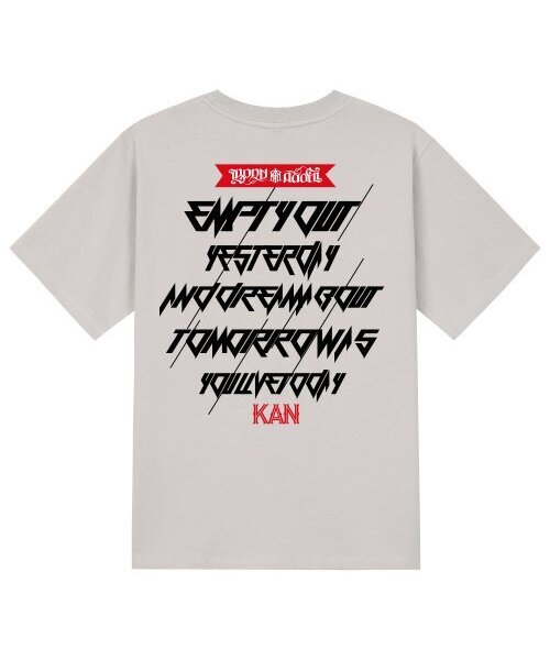 KAN6312(カン6312)の「KTC0074 カンシンボル 半袖Tシャツ - ベージュ(Tシャツ/カットソー・メンズ・その他・LARGE/MEDIUM/SMALL/X-LARGE)」の1枚目の写真