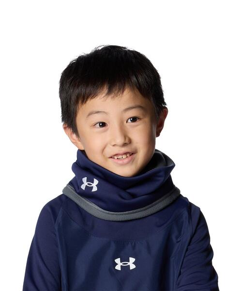 UNDER ARMOUR(アンダーアーマー)の「UAネックウォーマー(ベースボール/キッズ)(ネックウォーマー/スヌード・キッズ・ネイビー・ONESIZE)」の3枚目の写真