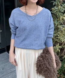 DOUX ARCHIVES（ドゥアルシーヴ）の「２ＷＡＹラメプルオーバー（ニット/セーター）」