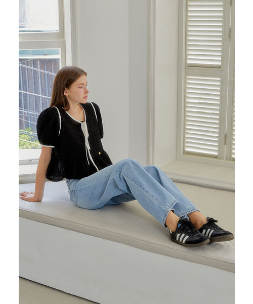 ANOETIC(アノエティック)の「NEW STRAIGHT DENIM PANTS_LIGHT BLUE(デニムパンツ・レディース・その他・MEDIUM/SMALL)」の3枚目の写真