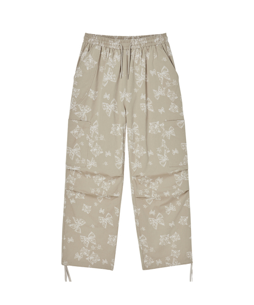 NYXX(エヌワイエックスエックス)の「RIBBON COTTON PANTS BEIGE(その他パンツ・レディース・その他・SMALL/MEDIUM)」の2枚目の写真
