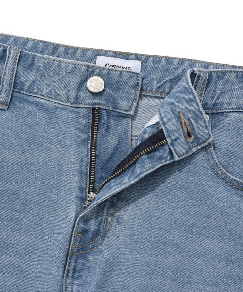 COVERNAT(カバーナット)の「ストレートデニムパンツライトブルー(デニムパンツ・レディース・その他・X-LARGE/SMALL/MEDIUM/LARGE/X-SMALL/XX-LARGE)」の5枚目の写真