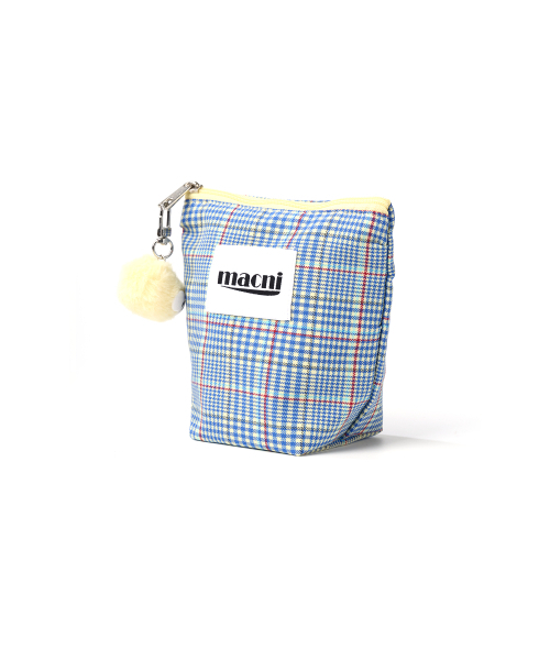 CHECKER STANDY POUCH LEMON（ポーチ）｜MACNI（マクニ）の