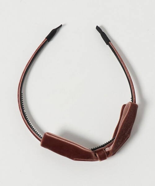 green label relaxing（グリーンレーベルリラクシング）の「リボンカチューシャ / キッズ  OC GLR RBN ｶﾁｭｰｼｬ（カチューシャ・キッズ・ブラック/ネイビー/オフホワイト/ブラウン系・FREE）」の7枚目の写真