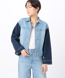 K.T KIYOKO TAKASE | 〔 TALLサイズ 〕 中空ストレッチデニム Gジャン(デニムジャケット)