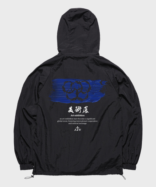 ARTISTWEAR（アーティストウェア）の「[ATW]エクスビションフード風防（ナイロンジャケット・レディース・ブラック・MEDIUM/LARGE/X-LARGE/XX-LARGE）」の7枚目の写真
